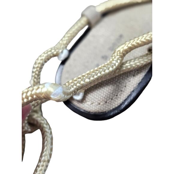 Rag & Bone new Infinity Sandal size 39 size 10 *rope flaws see photos - Picture 5 of 10